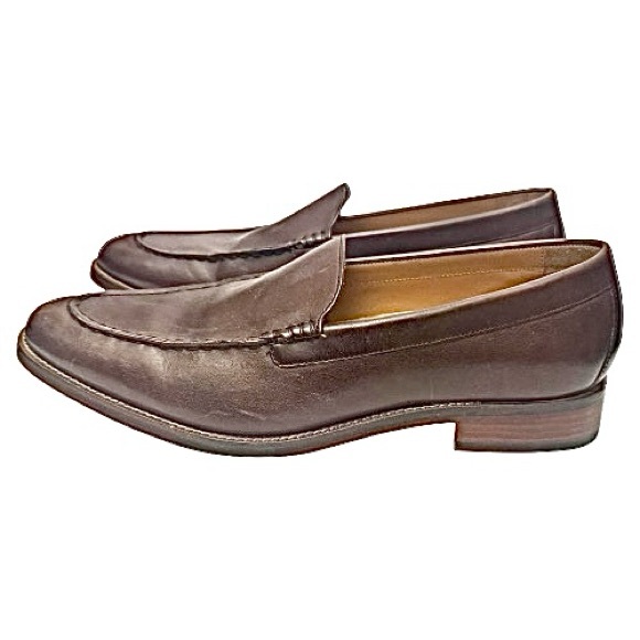 Cole Haan Grand OS C23008 Brown Leather Loafers – Men’s 11.5 Medium Pre-Owned main image 5